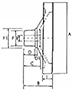 Aluminum Web Handwheels - dimensions